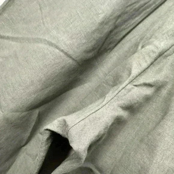 Grae Cove Linen Blend Pants Size XL Cropped Lagenlook TikTok Viral Blogger - Picture 13 of 16